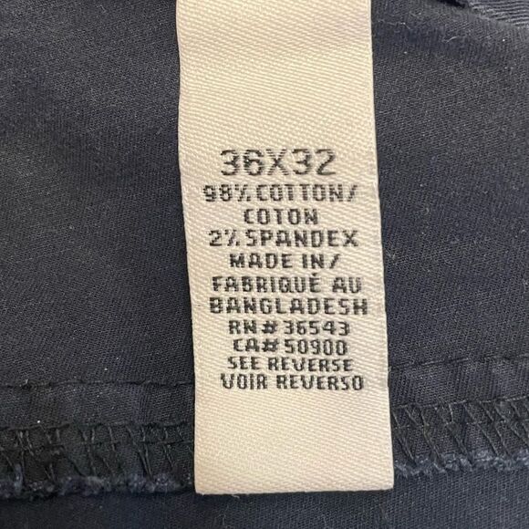 Calvin Klein Navy Blue Slim fit Pants size 36x32 - Picture 4 of 5